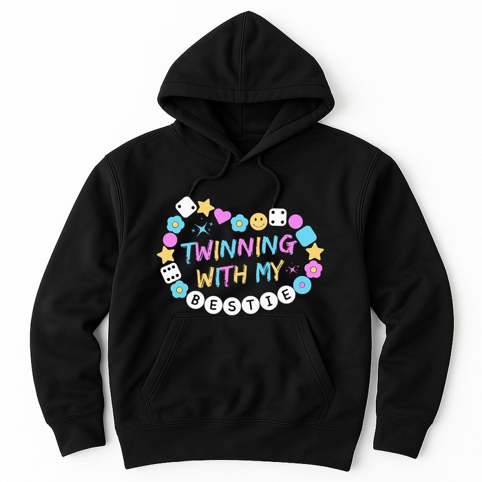 Twin Matching Twins Day Friend Twinning With My Bestie Twin Hoodie
