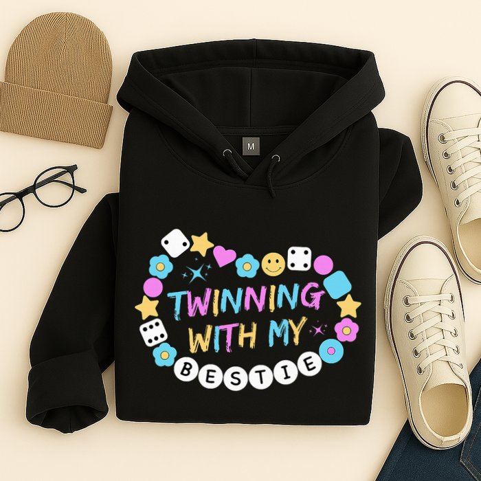 Twin Matching Twins Day Friend Twinning With My Bestie Twin Hoodie