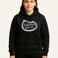 Twin Matching Twins Day Friend Twinning With My Bestie Twin Hoodie