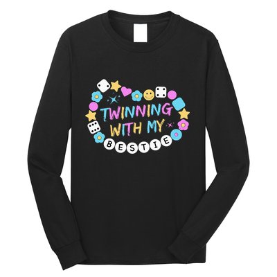Twin Matching Twins Day Friend Twinning With My Bestie Twin Long Sleeve Shirt