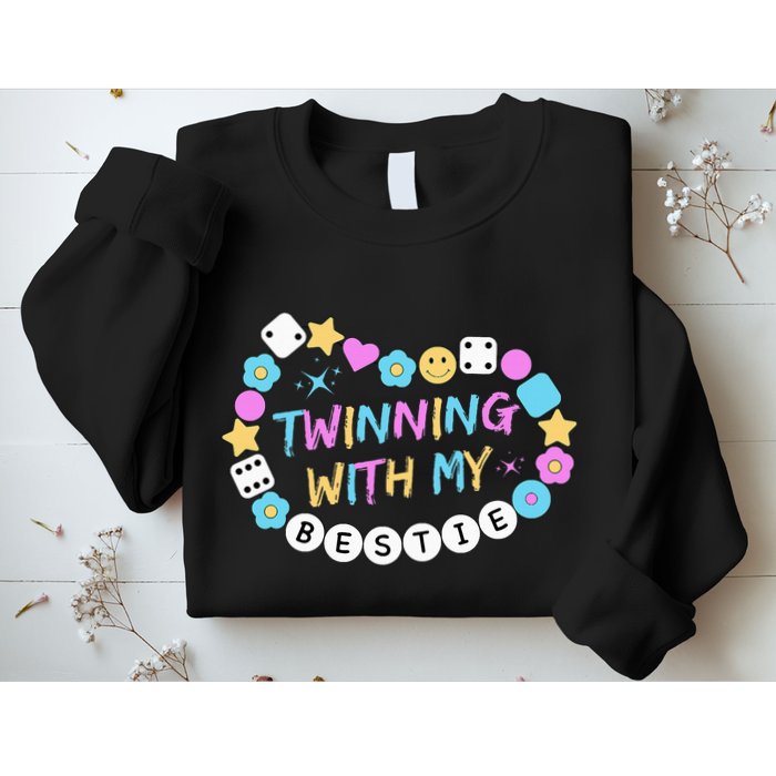 Twin Matching Twins Day Friend Twinning With My Bestie Twin Sweatshirt