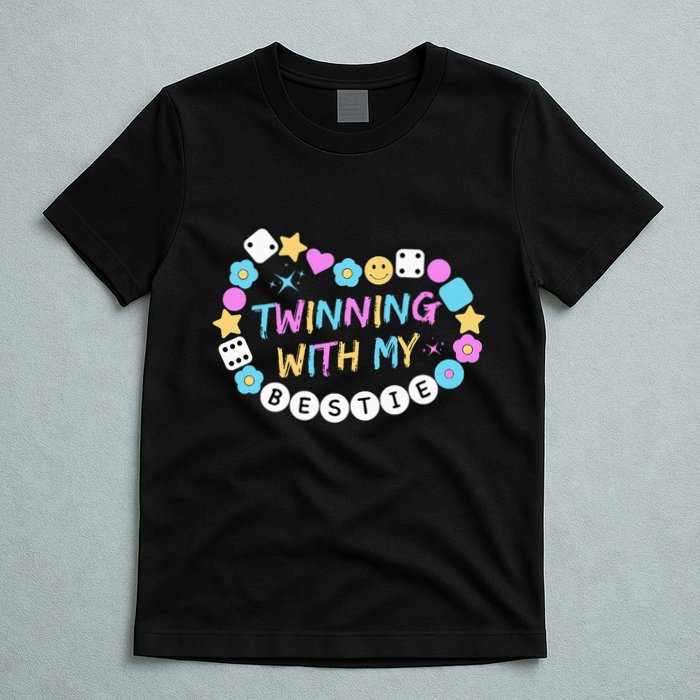 Twin Matching Twins Day Friend Twinning With My Bestie Twin T-Shirt