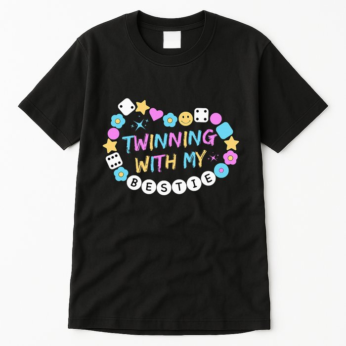 Twin Matching Twins Day Friend Twinning With My Bestie Twin Tall T-Shirt