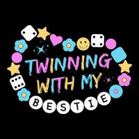 Twin Matching Twins Day Friend Twinning With My Bestie Twin Button