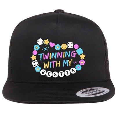 Twin Matching Twins Day Friend Twinning With My Bestie Twin Flatbill Hat