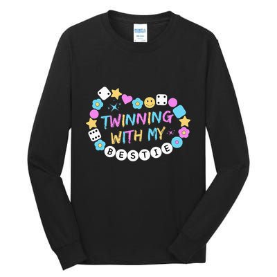 Twin Matching Twins Day Friend Twinning With My Bestie Twin Tall Long Sleeve T-Shirt
