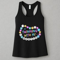 Twin Matching Twins Day Friend Twinning With My Bestie Twin Womens Tank Top