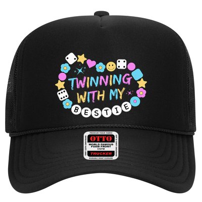 Twin Matching Twins Day Friend Twinning With My Bestie Twin Trucker Hat