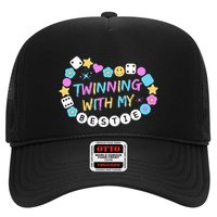 Twin Matching Twins Day Friend Twinning With My Bestie Twin Trucker Hat