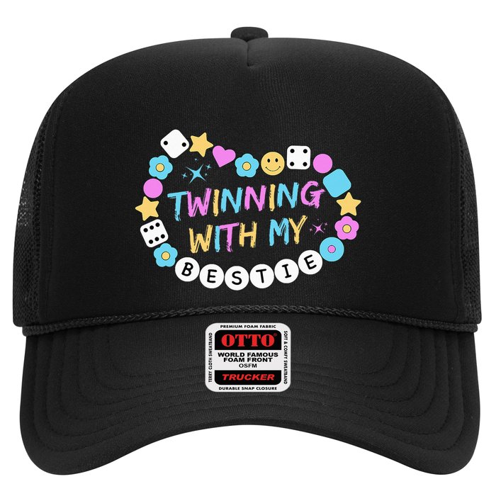 Twin Matching Twins Day Friend Twinning With My Bestie Twin Trucker Hat