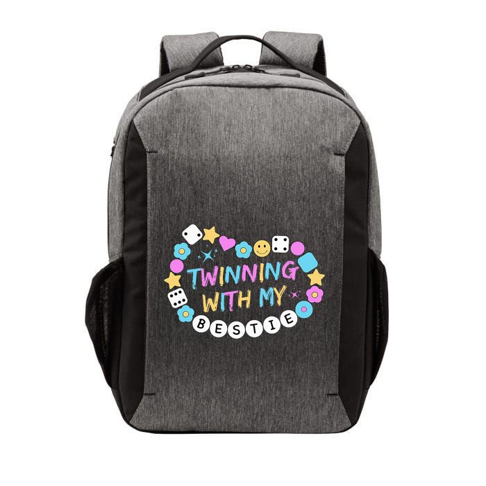 Twin Matching Twins Day Friend Twinning With My Bestie Twin Vector Backpack