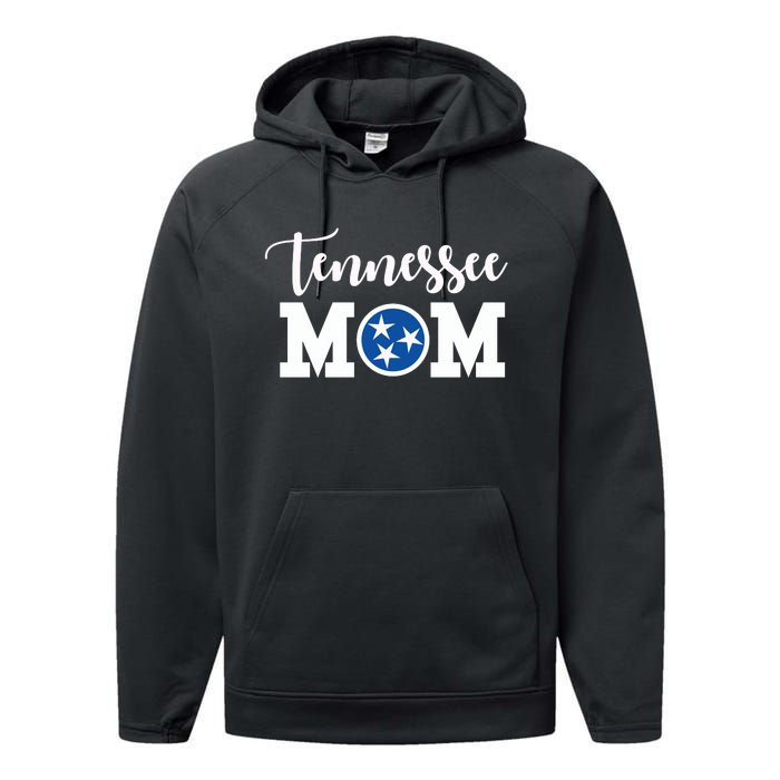 Tennessee Mom Performance Fleece Hoodie