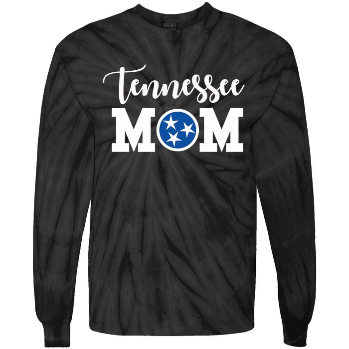 Tennessee Mom Tie-Dye Long Sleeve Shirt