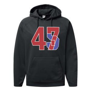 Trump Maga Performance Fleece Hoodie