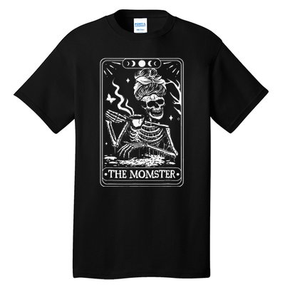 The Momster Tarot Card Skeleton Halloween Tall T-Shirt