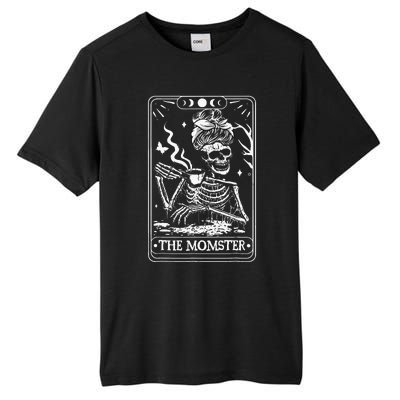 The Momster Tarot Card Skeleton Halloween Tall Fusion ChromaSoft Performance T-Shirt