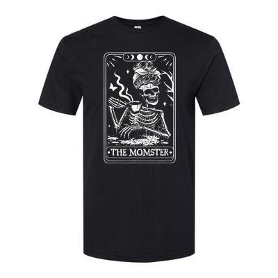 The Momster Tarot Card Skeleton Halloween Softstyle CVC T-Shirt