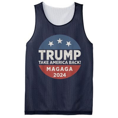 Trump Magaga Take America Back Bald Eagle Trump 2024 Magaga Mesh Reversible Basketball Jersey Tank