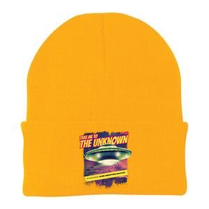 Take Me To The Unknown UFO Alien Knit Cap Winter Beanie