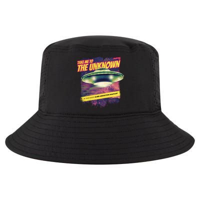 Take Me To The Unknown UFO Alien Cool Comfort Performance Bucket Hat