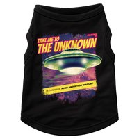 Take Me To The Unknown UFO Alien Doggie Tank