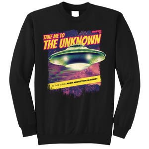 Take Me To The Unknown UFO Alien Sweatshirt