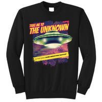 Take Me To The Unknown UFO Alien Sweatshirt