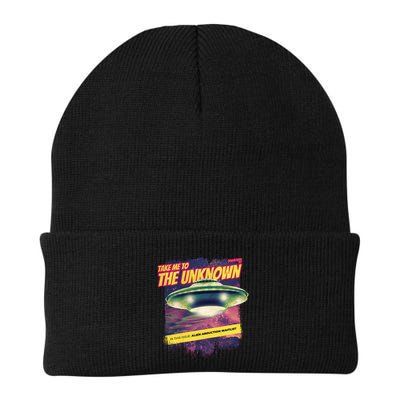 Take Me To The Unknown UFO Alien Beanie