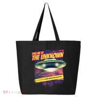 Take Me To The Unknown UFO Alien 25L Jumbo Tote