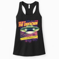 Take Me To The Unknown UFO Alien Womens Tank Top