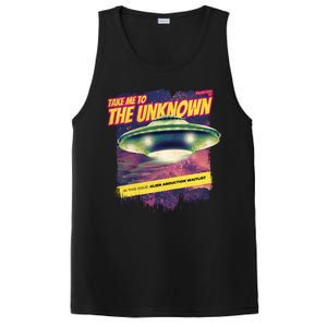 Take Me To The Unknown UFO Alien PosiCharge Competitor Tank