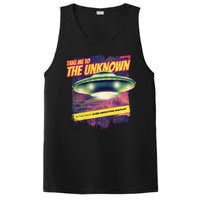 Take Me To The Unknown UFO Alien PosiCharge Competitor Tank