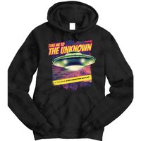 Take Me To The Unknown UFO Alien Tie Dye Hoodie