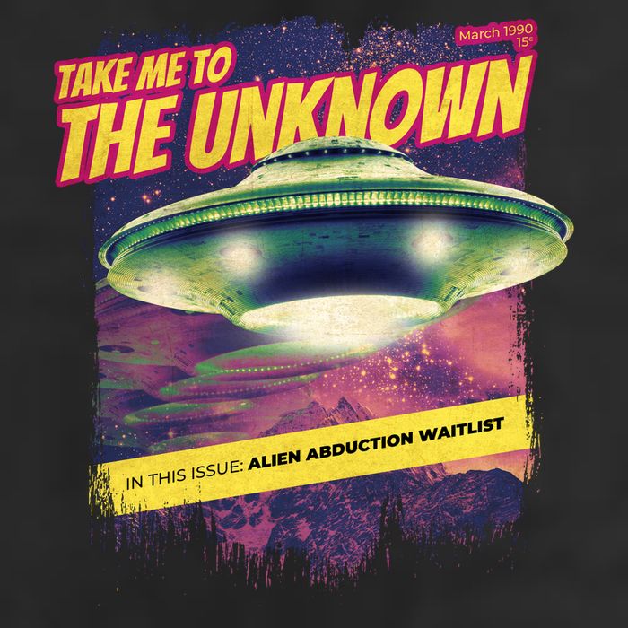 Take Me To The Unknown UFO Alien Hat