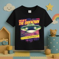 Take Me To The Unknown UFO Alien Toddler T-Shirt