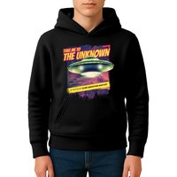 Take Me To The Unknown UFO Alien Kids Hoodie