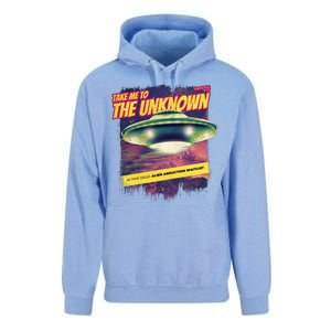 Take Me To The Unknown UFO Alien Unisex Surf Hoodie