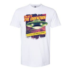 Take Me To The Unknown UFO Alien Softstyle CVC T-Shirt