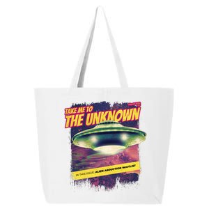 Take Me To The Unknown UFO Alien 25L Jumbo Tote