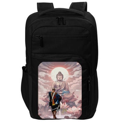 Thich Minh Tue On Back Monks Vietnamese Minh Tue Impact Tech Backpack