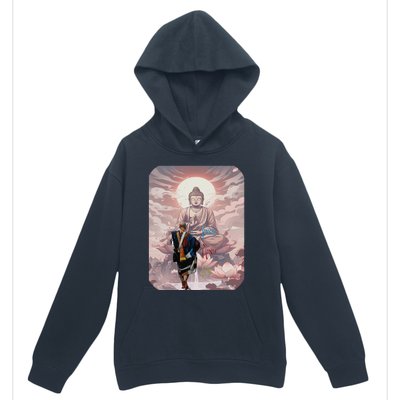 Thich Minh Tue On Back Monks Vietnamese Minh Tue Urban Pullover Hoodie