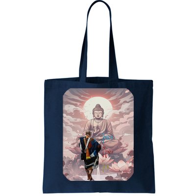 Thich Minh Tue On Back Monks Vietnamese Minh Tue Tote Bag