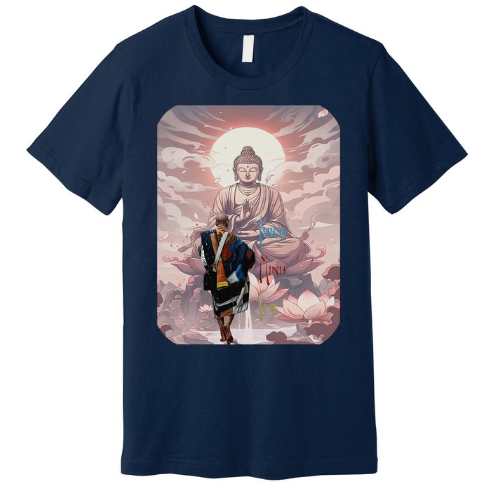 Thich Minh Tue On Back Monks Vietnamese Minh Tue Premium T-Shirt