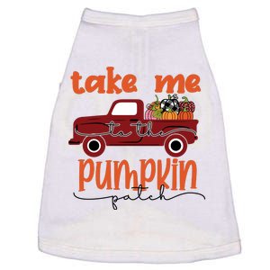 Take Me To The Pumpkin Patch Doggie Tank