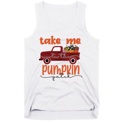 Take Me To The Pumpkin Patch Tank Top