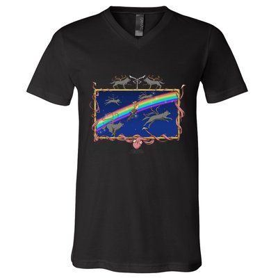 The Masterpiece Theater Im Tired V-Neck T-Shirt