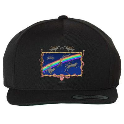 The Masterpiece Theater Im Tired Wool Snapback Cap