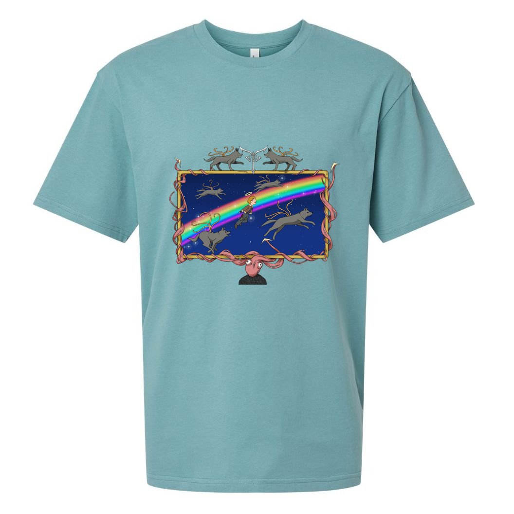 The Masterpiece Theater Im Tired Sueded Cloud Jersey T-Shirt