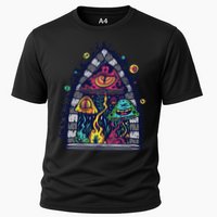 Trippy Mushrooms Cooling Performance Crew T-Shirt