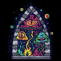 Trippy Mushrooms Cooling Performance Crew T-Shirt